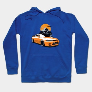 Orange R32 GTR Skyline Hoodie